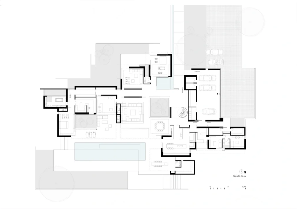 DesigningArchitecture-Single-Family-Home-in-La-Moraleja-Bueso-Inchausti-Rein-Arquitectos plan