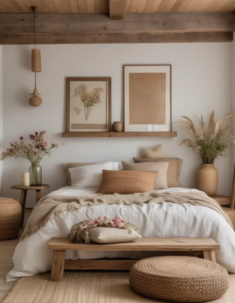 boho style bedroom