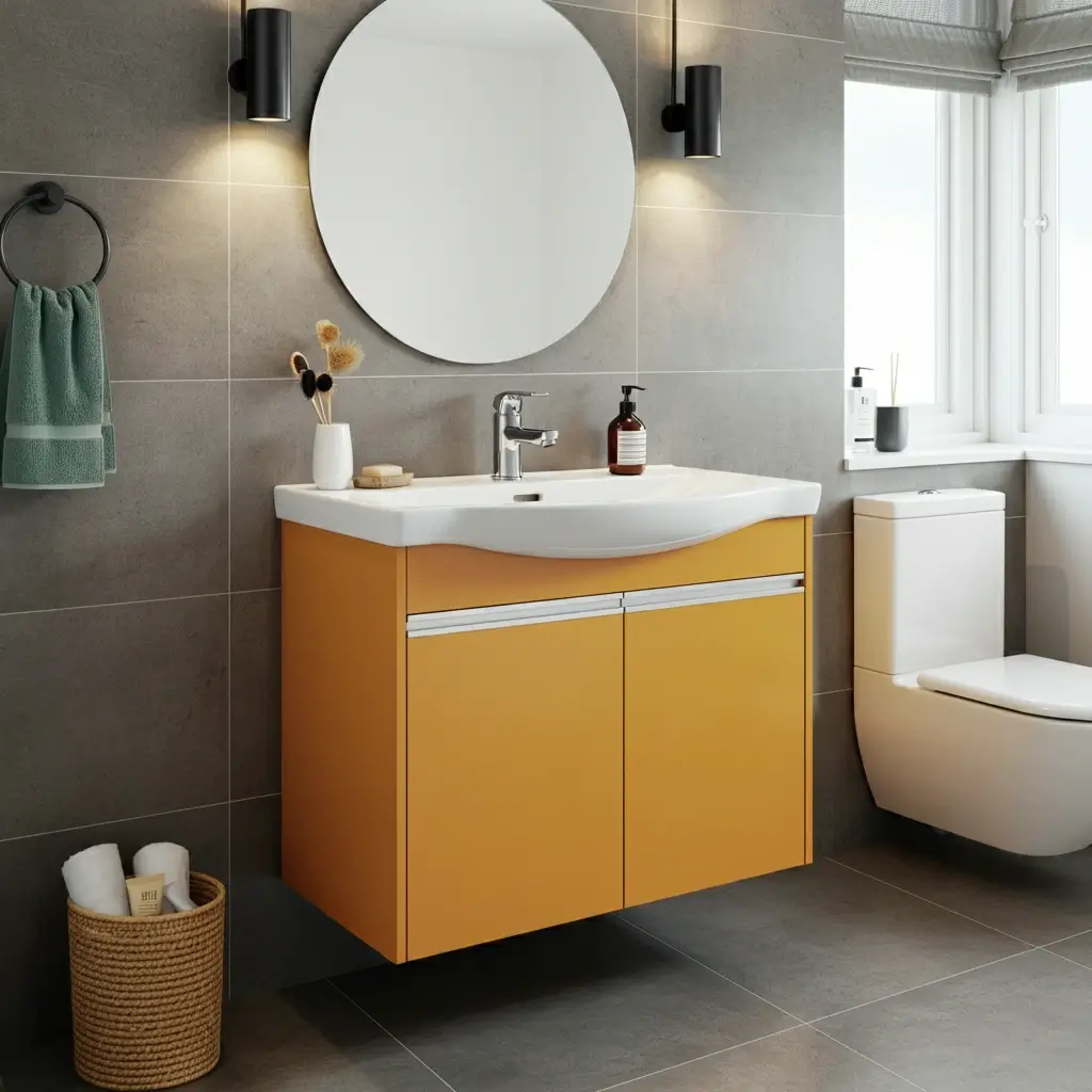 35 Narrow Bathroom Sink Ideas for Stylish Storage