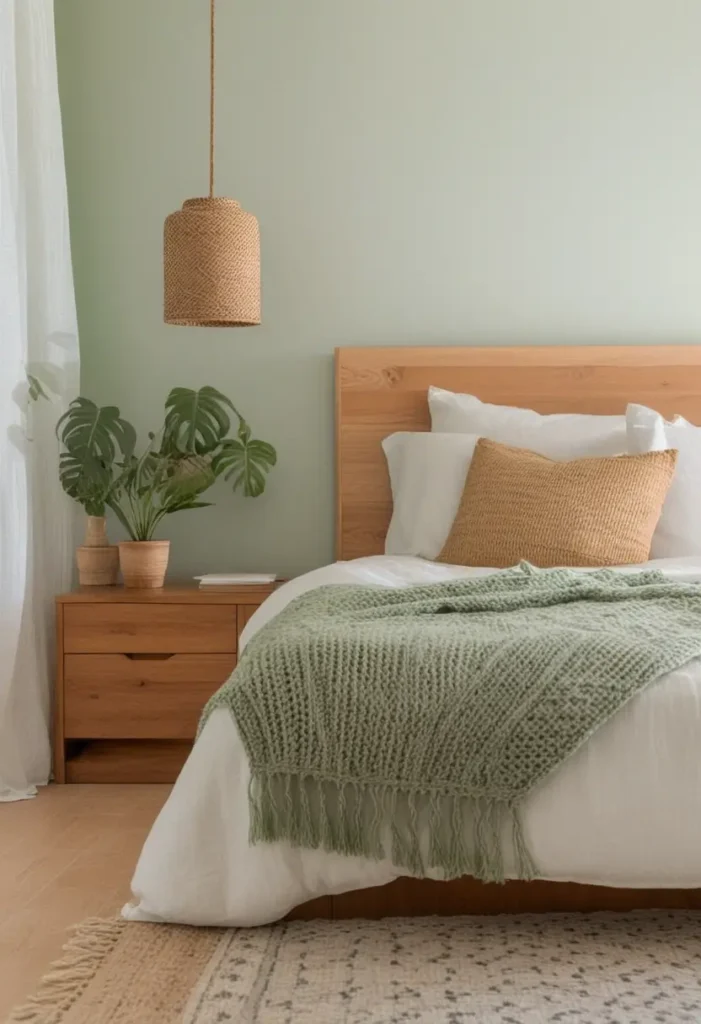 Sage Green Bedroom