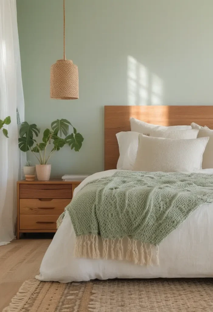 Sage Green Bedroom