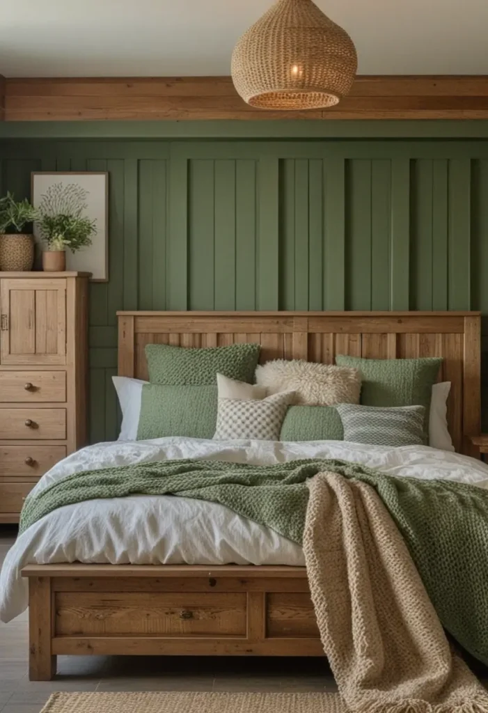 Sage Green Bedroom