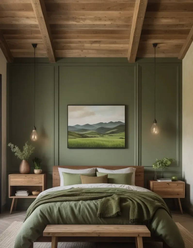 Sage Green Bedroom