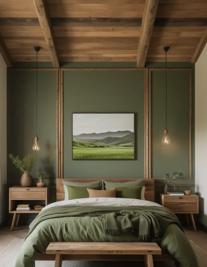 Sage Green Bedroom