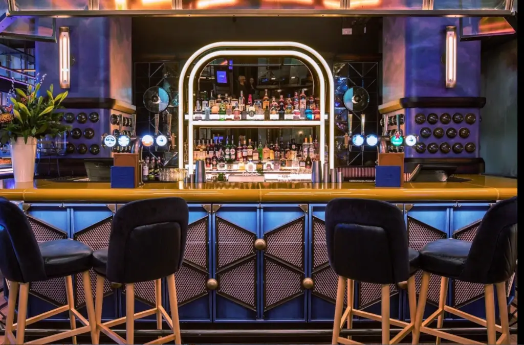 Art Deco Electric Bar