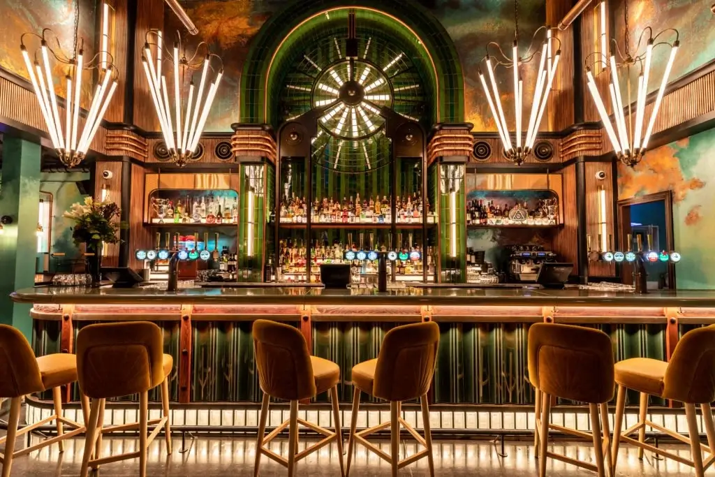 Art Deco Electric Bar