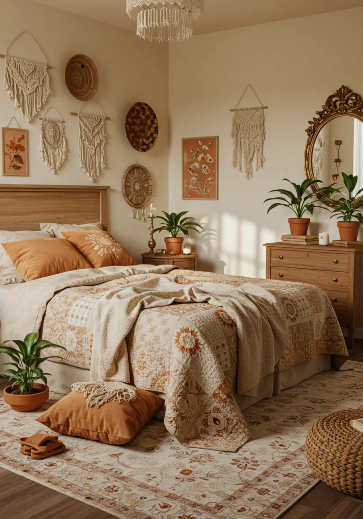 Warm Neutrals: Start with beige, cream, or soft gray walls.