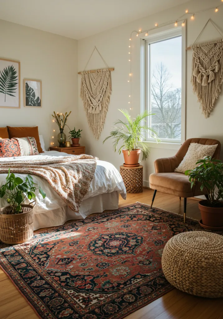 Fairy Lights: Drape string lights over bed canopies or mirrors.